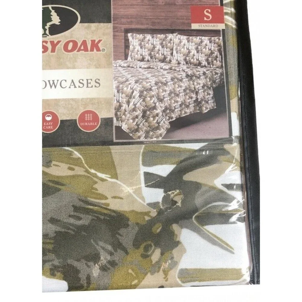 Mossy Oak Moose Standard Pillowcases 20x30